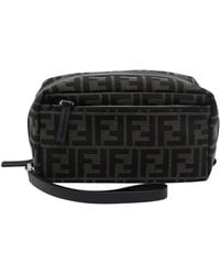 Fendi - Small Ff Logo Double Zip Beauty Case - Lyst