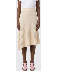 Alaïa - Asymmetric Virgin Wool And Cashmere Skirt - Lyst