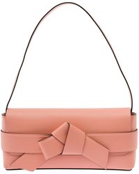 Acne Studios - Shoulder Bag With Musubi Knot Detail - Lyst