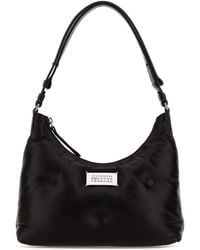 Maison Margiela - Nappa Leather Small Glam Slam Hobo Shoulder Bag - Lyst