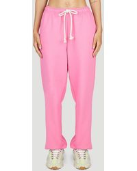 Acne Studios - Face Patch Tracksuit Sweatpants - Lyst