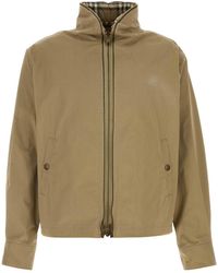 Burberry - Cotton Jacket - Lyst