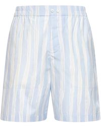 Jacquemus - Striped Gouache-Printed The Caleçon Boxer Shorts - Lyst