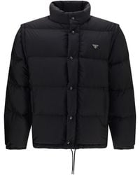 Prada - Re-Nylon Puffer Jacket - Lyst