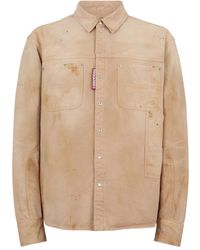 DSquared² - Shirt Faded Effect - Lyst