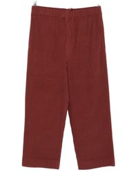 Homme Plissé Issey Miyake - Homme Plisse' Issey Miyake Pleated Trousers - Lyst