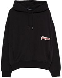 Jacquemus - Cotton Sweatshirt With Embroidered Varsity Patch - Lyst