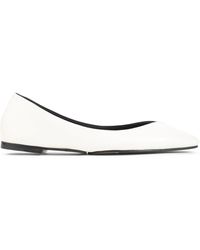 Jacquemus - Contrasting Two-Panel Nappa Leather Ballerinas - Lyst