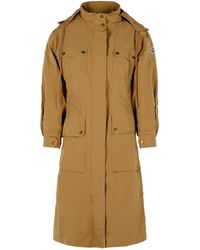 Moncler - 'Nantes' Polyester Blend Parka - Lyst