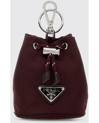 Prada - Re-Nylon Speedrock Keychain - Lyst