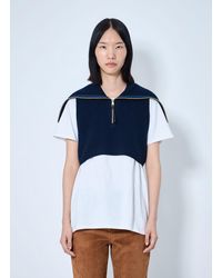 Moncler - Zip-Front Knit Vest - Lyst