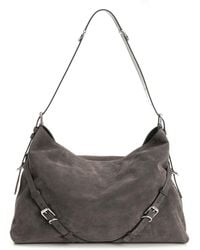 Givenchy - Voyou Large Suede Shoulder Bag - Lyst