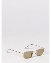 Prada - Tone Metal Sunglasses With Colored Lenses And Embossed Logo - Lyst