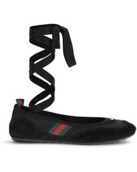 Gucci - Shift Ballerinas - Lyst