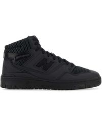 Junya Watanabe - Leather And Mesh X New Balance Bb650 Sneakers - Lyst