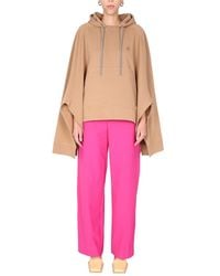 Ambush - Poncho Sweatshirt With Embroidered Logo - Lyst