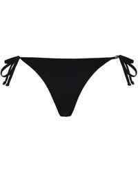 DIESEL - Solid Bikini Bottom Swimwear - Lyst