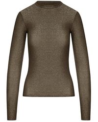 forte_forte - Lurex Long-Sleeve T-Shirt - Lyst