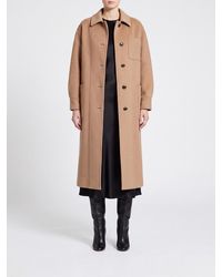 Max Mara - Single-Breasted Long Coat - Lyst