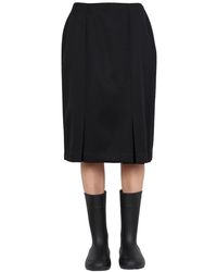 Raf Simons - Structured Midi Skirt - Lyst