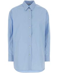 Jil Sander - Light- Poplin Oversize Shirt - Lyst