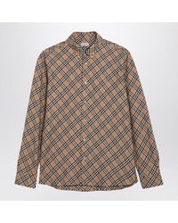 Burberry shirt lyst hotsell
