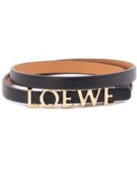 Loewe - Double Wrap Bracelet - Lyst