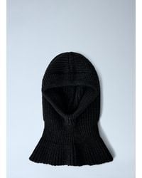 Lemaire - Knitted Wool-Blend Hood - Lyst