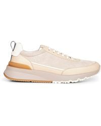 Brunello Cucinelli - Washed Suede Runners - Lyst