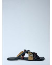Acne Studios - Leather Belts Strap Sandals - Lyst
