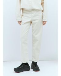 Moncler - Brushed Twill Pants - Lyst