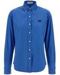 Miu Miu - Button-Down Shirt - Lyst
