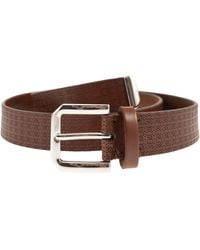 Brunello Cucinelli - Micro-Perforated Leather Belt - Lyst