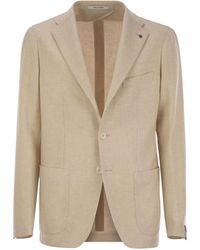 Tagliatore - Virgin Wool Blend Jacket - Lyst