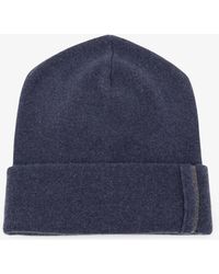 Brunello Cucinelli - Cashmere Hat With Monili Detail - Lyst