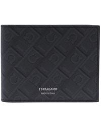 Ferragamo - Monogram Bifold Wallet - Lyst