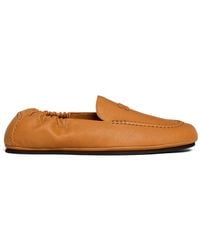 Celine - Triomphe Adam Goatskin Moccasin - Lyst