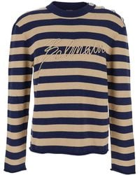Balmain - Stripes Sweater - Lyst