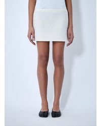 Rier - Wool Blend Mini Skirt - Lyst