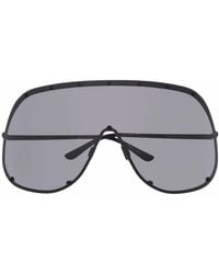 Rick Owens - Oversized Shield-Frame Sunglasses - Lyst
