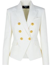 Balmain - Double-Breasted Blazer - Lyst