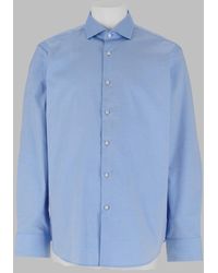 BOSS - Lightweight Button-Front Shirt - Lyst