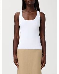 Max Mara - Basic Cotton Top - Lyst