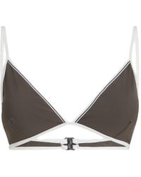 Brunello Cucinelli - Triangle Bikini Top - Lyst