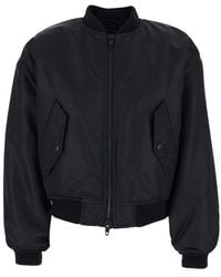 Balenciaga - Balenciaga High-Collar Polyamide Bomber Jacket - Lyst