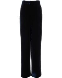 Giorgio Armani - Midnight Velvet Pants - Lyst