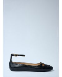 Chloé - Leather Ballet Flats 'Misty' - Lyst