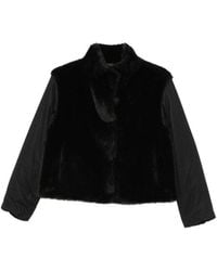 Herno - Faux Fur Coat - Lyst