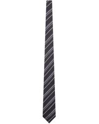 Tom Ford - Silk Tie With Diagonal Stripes - Lyst