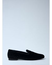 TOTEME - Shearling-Lined Suede Loafers - Lyst